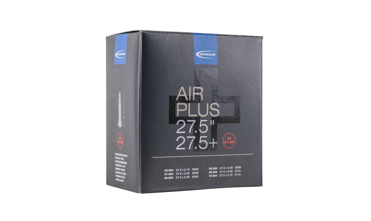 Chambre à air Schwalbe Air Plus Anti Crevaison 27.5 / 27.5 + Presta 40 mm