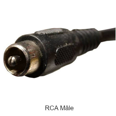 Connectique RCA male