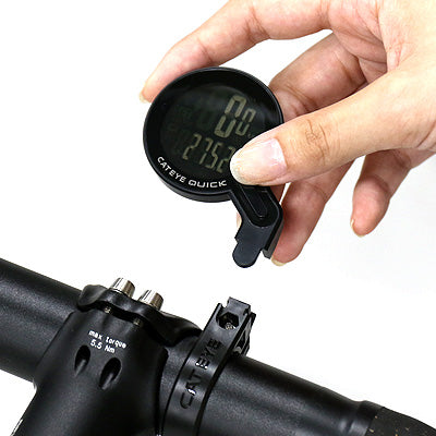 Compteur de vélo sans fil analogique Cateye Quick 5 fonctions - #5