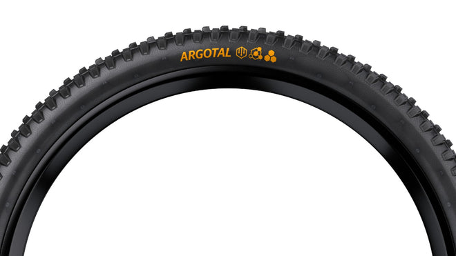 Pneu VTT Continental Argotal Super Soft Apex Tubeless pour adhérence et contrôle en conditions extrêmes