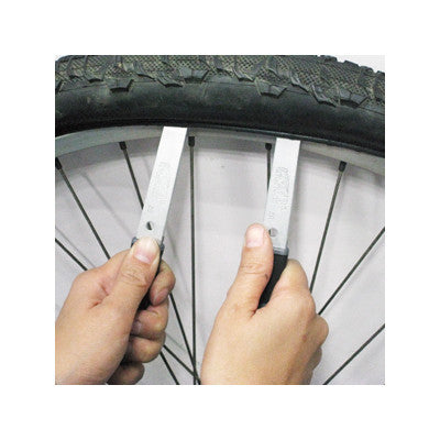 Démonte pneu en acier avec manche Bike Hand - #2