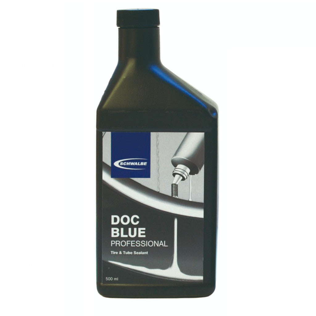 liquide preventif pneu tubeless schwalbe doc blue pro 500 ml