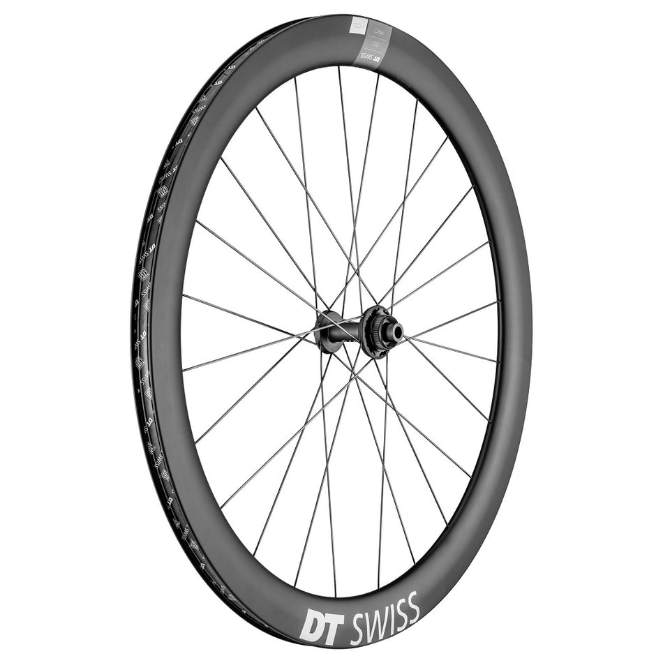 Roue avant vélo route DT Swiss ARC 1400 DICUT - Frein à disque - carbone - Tubeless Ready