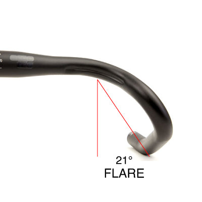 Ergotec Gravel Cintre de vélo 31.8 mm en aluminium noir