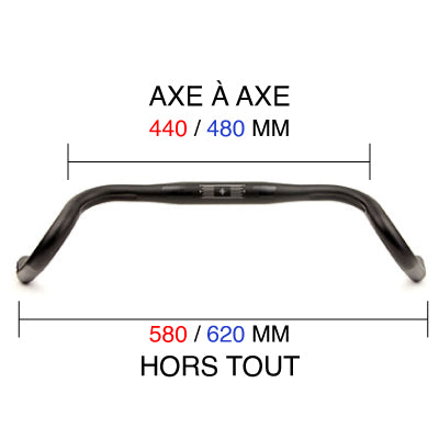 Ergotec Gravel Cintre de vélo 31.8 mm en aluminium noir Ergotec Gravel Cintre de vélo 31.8 mm en aluminium noir
