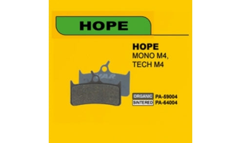 Plaquettes Var - Pour Hope Mono4/Tech4 et Shimano Deore XT M755