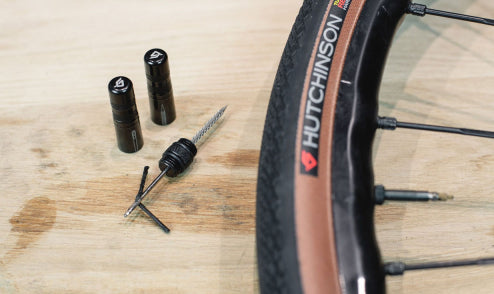 Kit de réparation pneus vélo tubeless à mèches Hutchinson