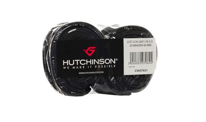 Chambre à air Hutchinson (la paire) 20" / 24" - Schrader 