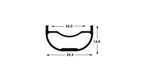 Roue avant VTT Stan's NoTubes Arch MK3 Boost - Frein à disque - Aluminium - Tubeless Ready