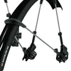 Paire de garde boue vélo route noirs Raceblade Pro SKS - #4