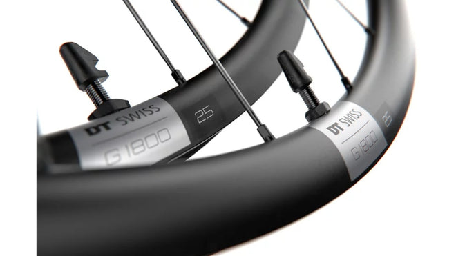 Paire de roues vélo gravel DT Swiss G1800 Spline DB à disque #2