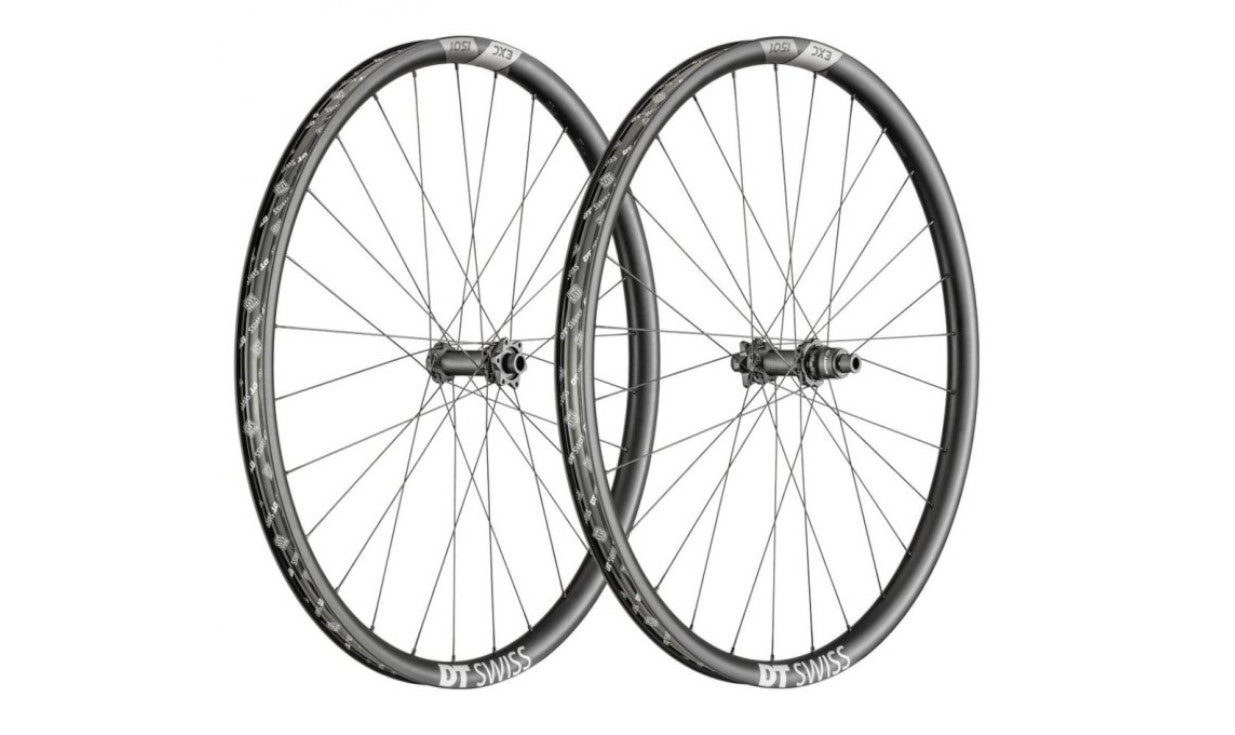 Roues Enduro DT Swiss EXC 1501 spline One 30 Boost Frein à disque Center Lock - Carbone - Tubeless