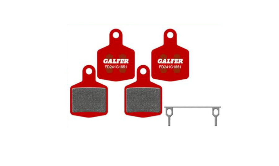 Plaquettes de freins Galfer rouge pour DH / DH4