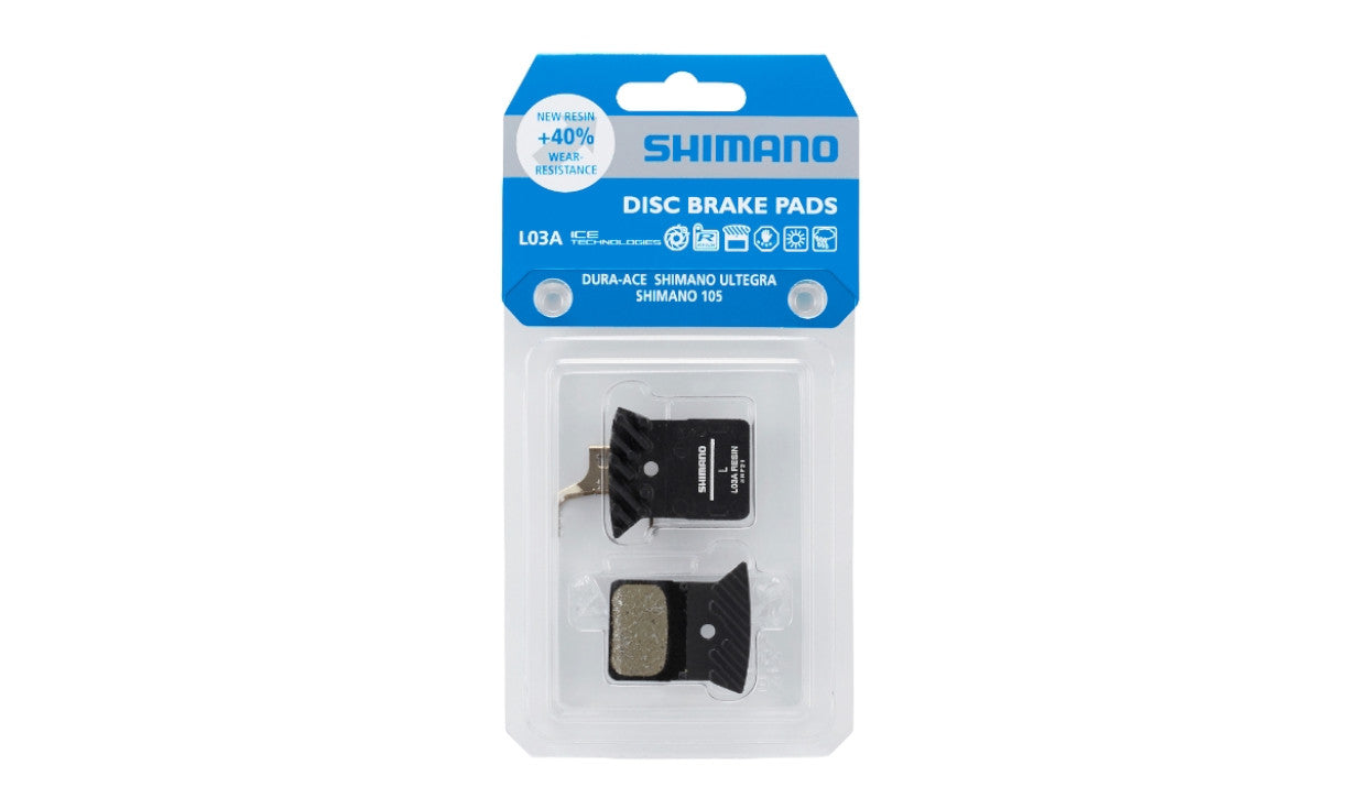 Plaquettes de freins à disques organiques Shimano L05A-L03A 