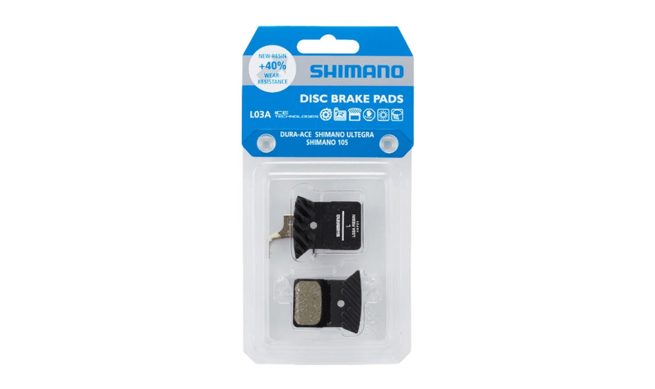 Plaquettes de freins à disques organiques Shimano L05A-L03A 