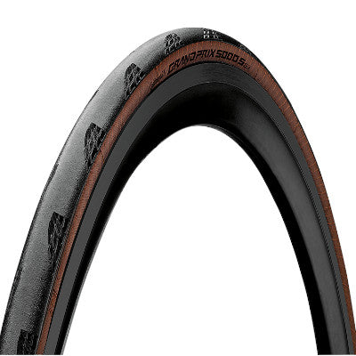 Pneu GP 5000 S 700 Tubeless Ready noir/marron