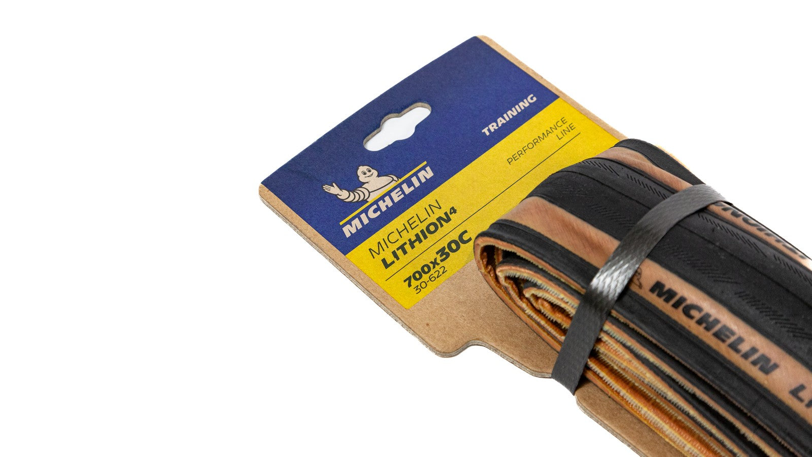 Emballage detaille du pneu Michelin Lithion 4 Performance Line Magi-X 700x30c pour velo route