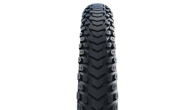 Pneu Schwalbe Marathon Mondial 26 pouces avec gomme Addix et renfort Raceguard anti-crevaison performant