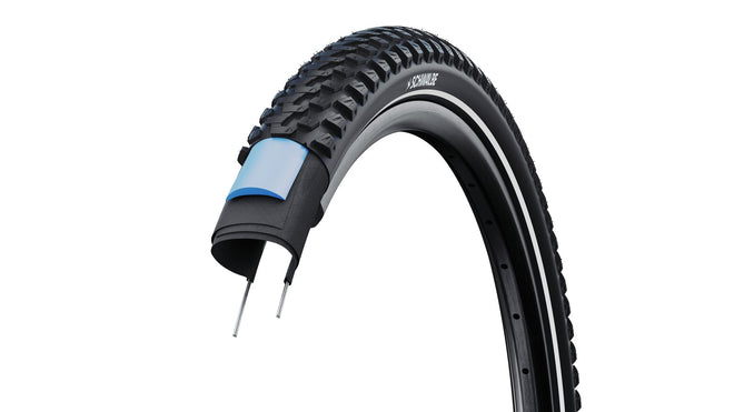 Pneu Schwalbe Marathon Plus MTB 29 pouces avec protection SmartGuard et technologie TwinSkin Dual pour VTT durable