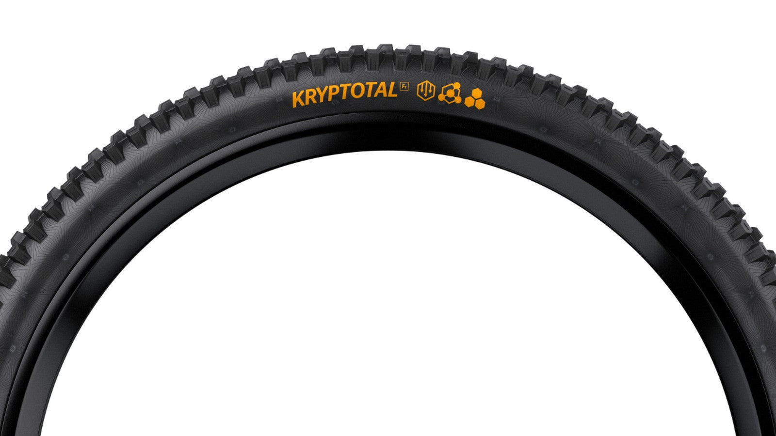 Pneu VTT downhill Continental Kryptotal Apex 2 nappes SuperSoft tubeless ready pour descente technique et grip exceptionnel
