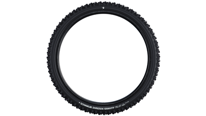 Pneu VTTAE Schwalbe Shredda Rear Gravity Pro TLR profil
