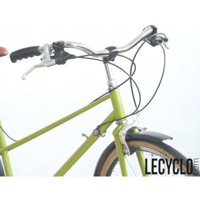 Poignées de vélo vintage noires 110 mm - #2