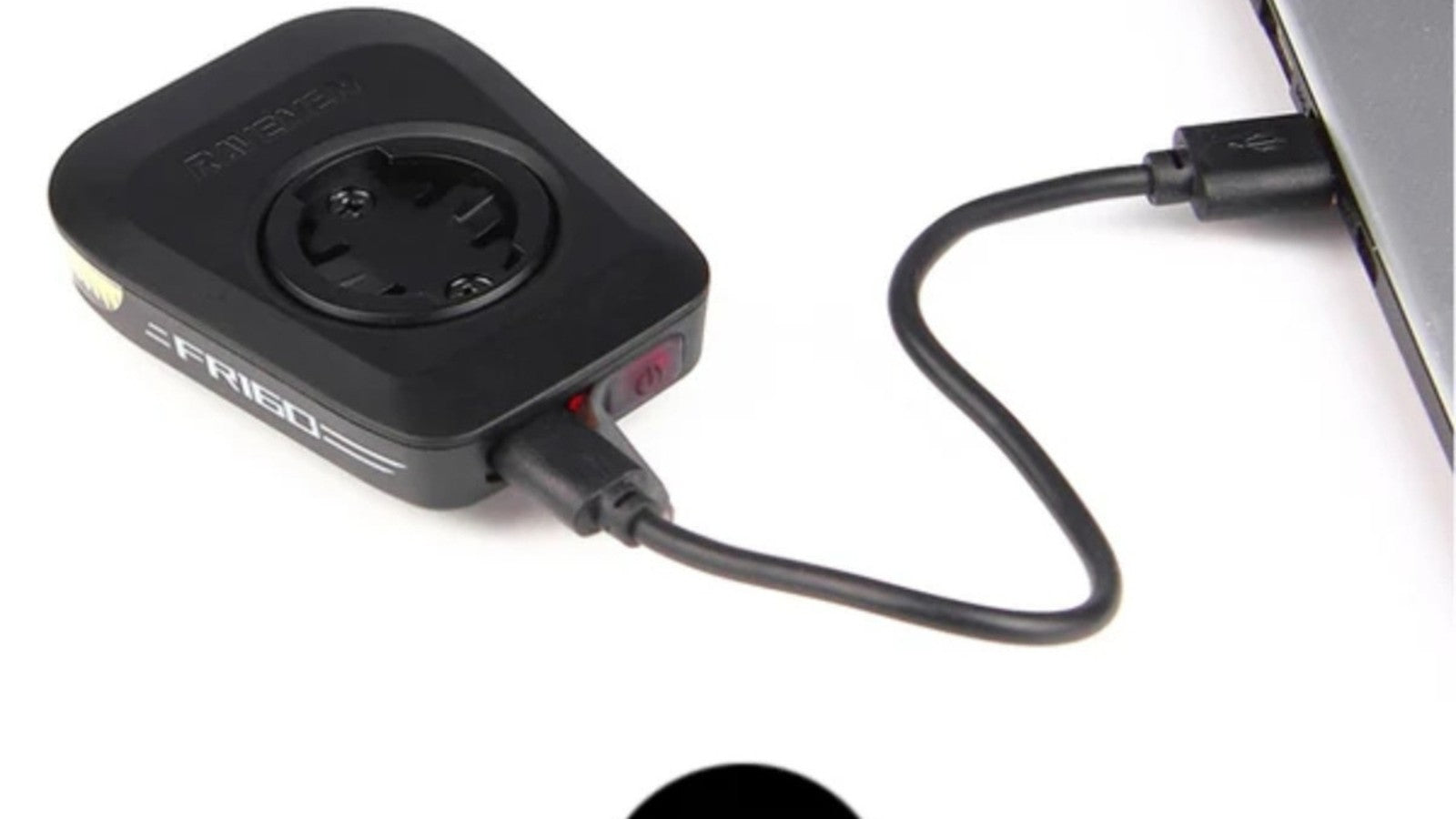 Eclairage avant vélo Ravemen FR160 avec connectique USB compatible Garmin et Wahoo pour une sécurité optimale