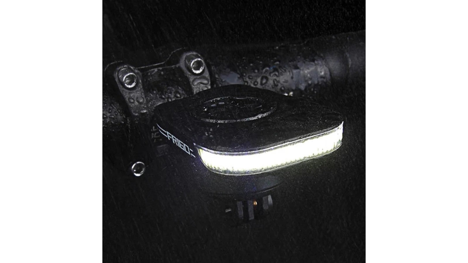 Eclairage avant vélo Ravemen FR160 puissant compatible avec supports Garmin et Wahoo pour sécurité et visibilité nocturne