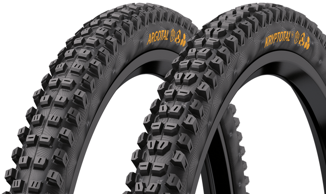 Set pneus VTT Continental Argotal et Kryptotal RE Enduro 29" 