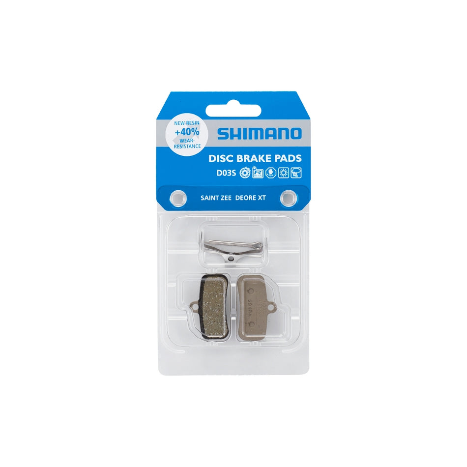 Shimano D03S-RX Paire de plaquettes frein disque vélo tout terrain
