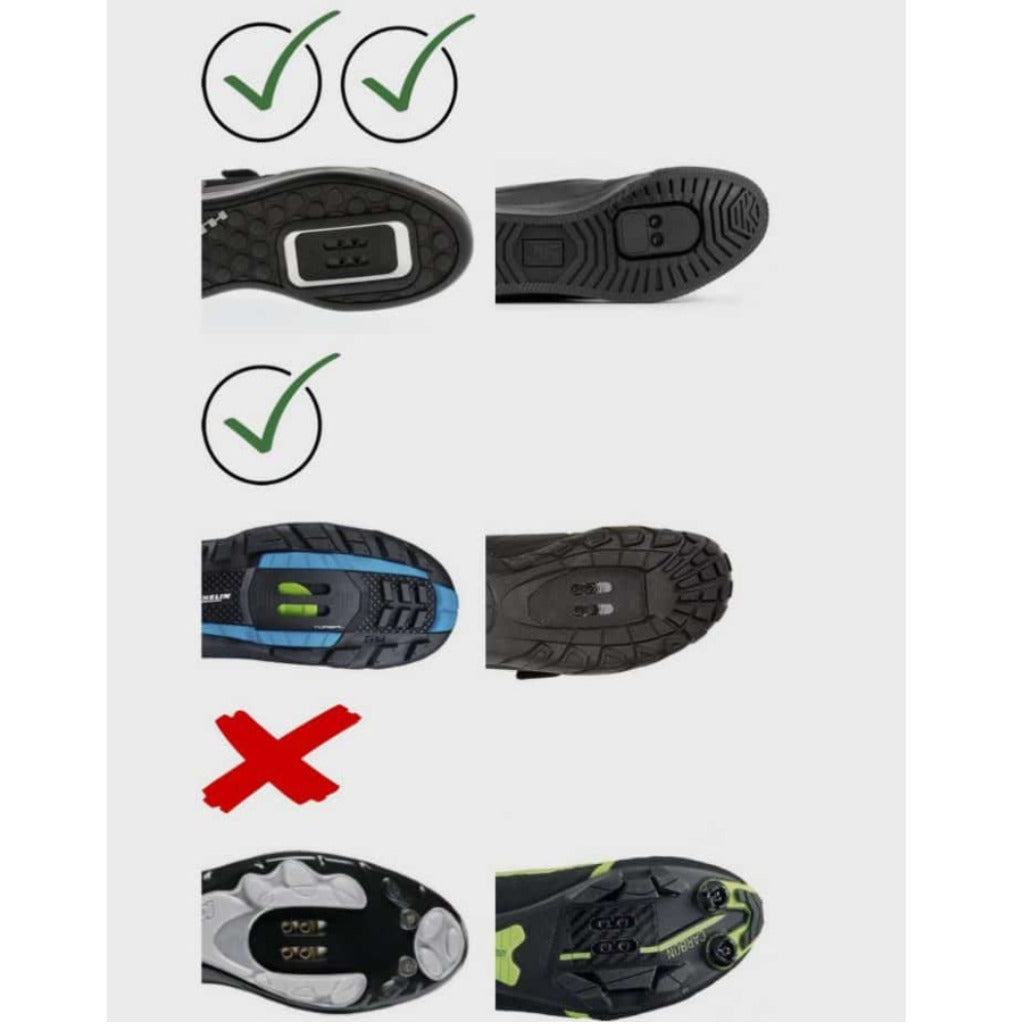 Compatibilité plaques de rechange avec chaussures cales SPD - #2