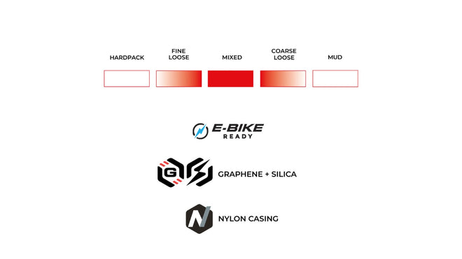 Pneu VTT Vittoria Mezcal XC Race 29 pouces tubeless ready avec gomme graphene et carcasse nylon